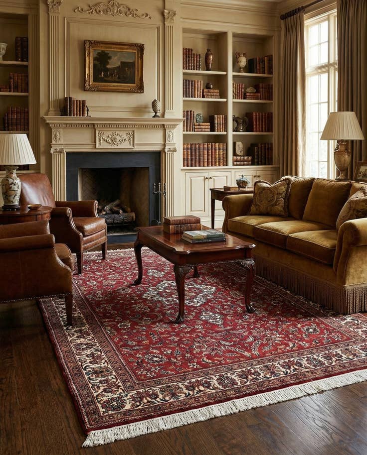 Detail image of 4' 4 x 6' 8 Bidjar Wool Rug