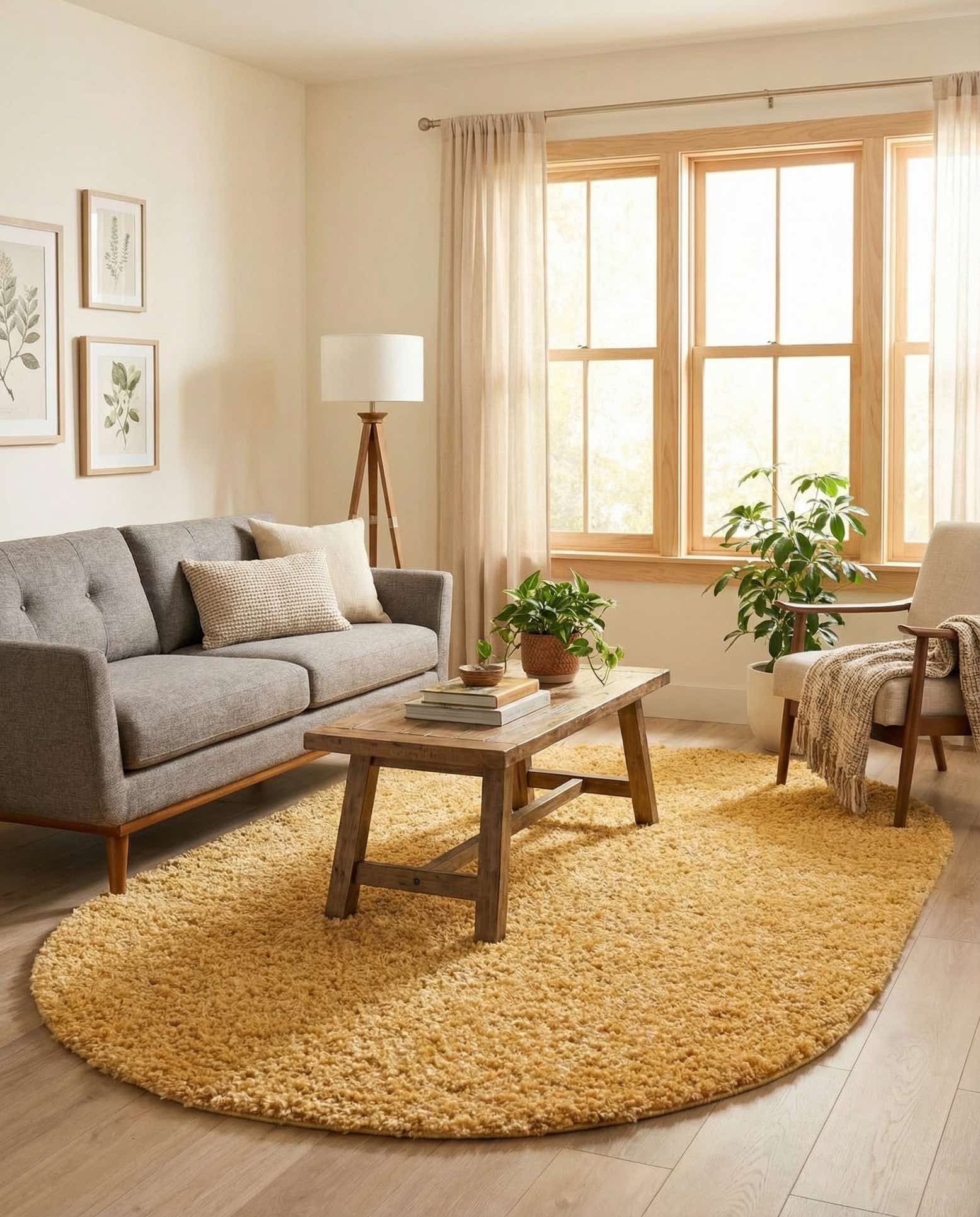 7' 10 x 10' Zermatt Shag Oval Rug