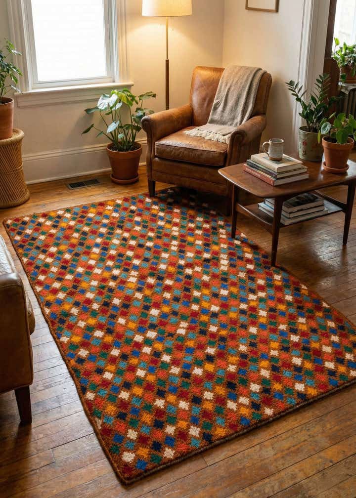 3' 10 x 5' 10 Hand Knotted Balouch Wool Rug