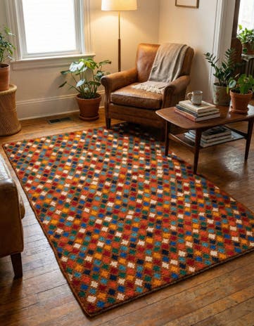 3' 10 x 5' 10 Hand Knotted Balouch Wool Rug