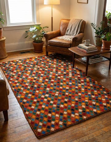 3' 10 x 5' 10 Hand Knotted Balouch Wool Rug