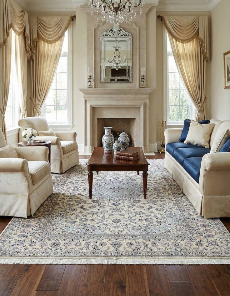 Detail image of 6' 10 x 10' 1 Nain Rug