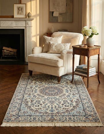 3' 4 x 4' 8 Nain Rug
