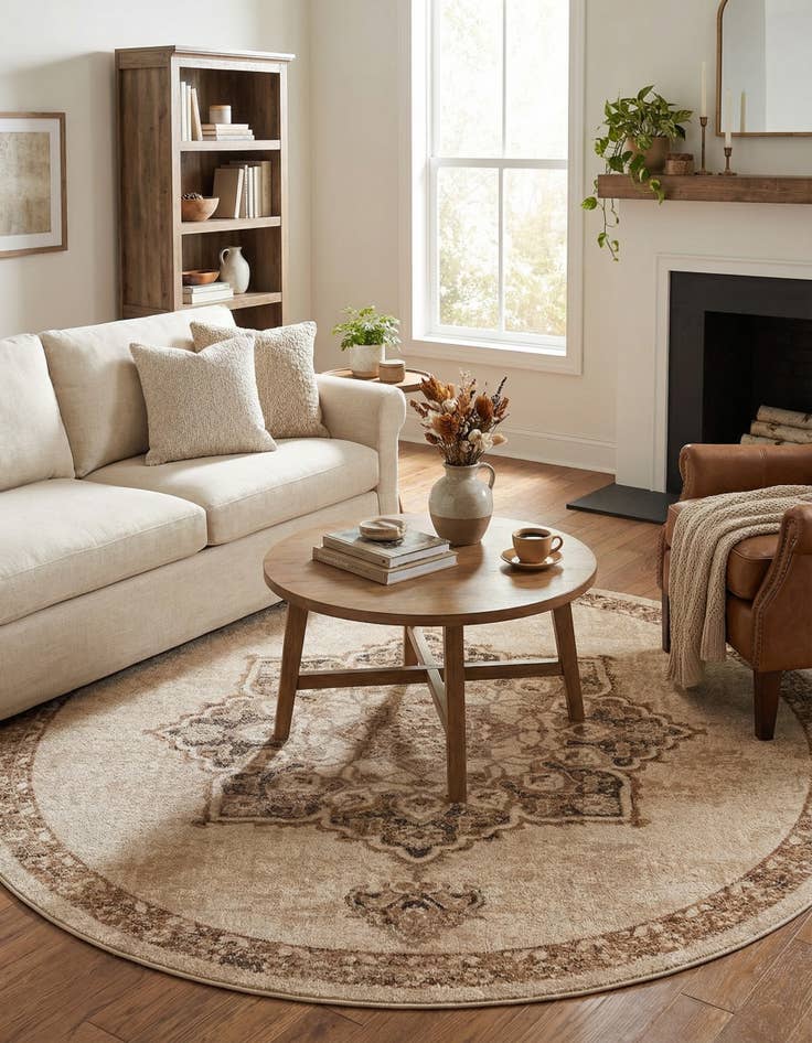 Detail image of  8' x 8' Eden Round Rug