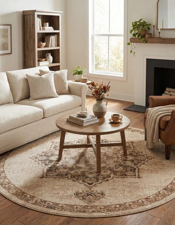 8' x 8' Eden Round Rug