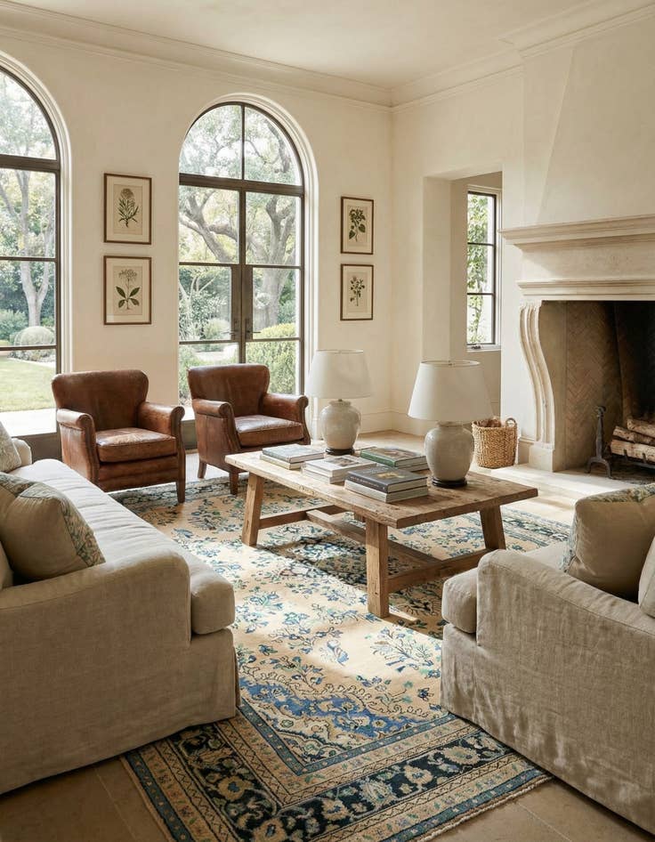 Detail image of 9' x 12'  Hand Knotted Ultra Vintage Persian Wool Rug