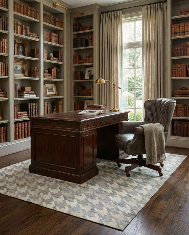 5' 1 x 7' 11 Cowhide - Patchwork Rug