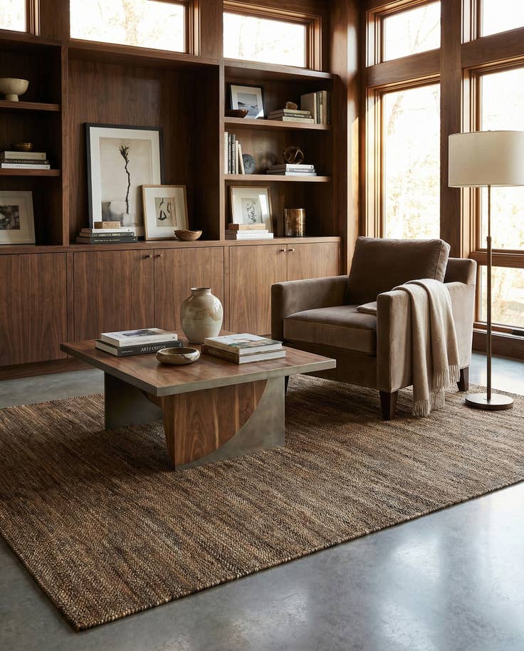 Detail image of 5' 5 x 7' 11 Juma Wool Rug