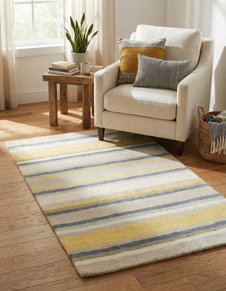 Detail image of  2' 8 x 4' 10 Luna Wool Rug