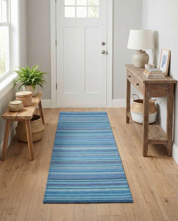 2' x 6' Easy-Clean Vista Breeze Indoor / Outdoor Runner Rug