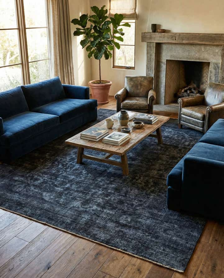 9' 3 x 11' 10 Hand Knotted Ultra Vintage Persian Wool Rug