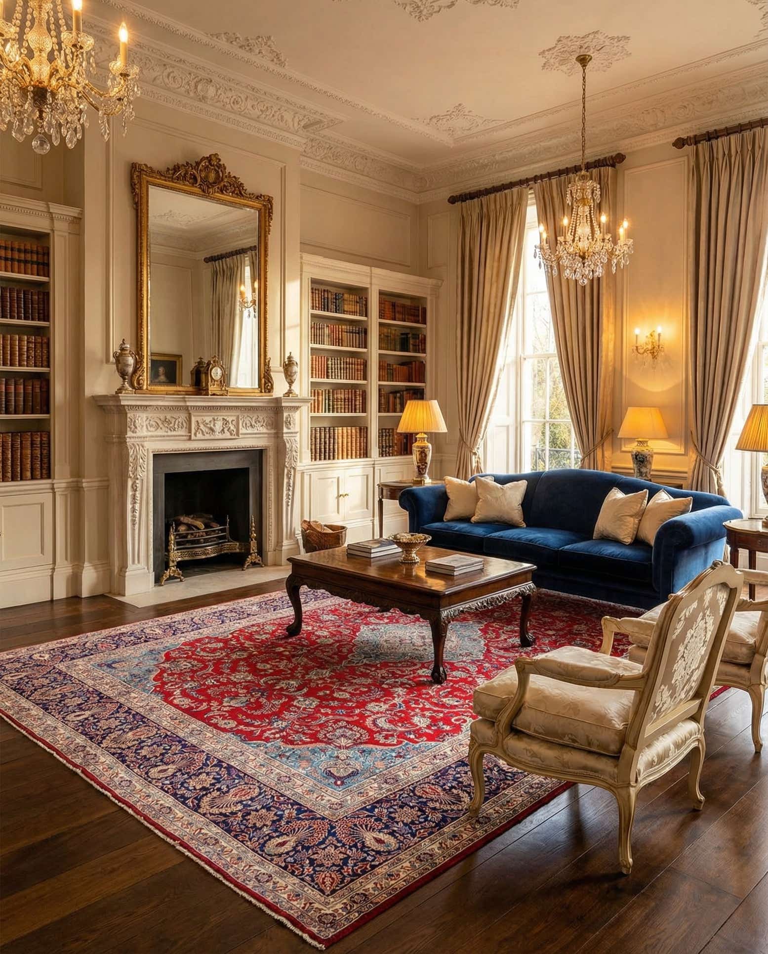9' 6 x 13' Hand Knotted Shahrbaft Persian Wool Rug