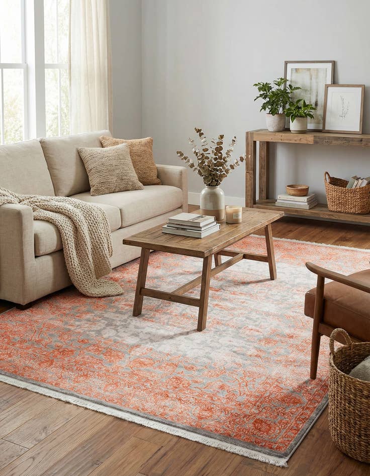 Detail image of  7' x 10' Modern Classical Rug