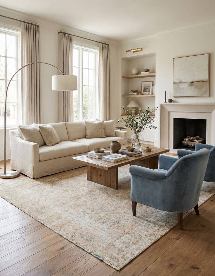 Detail image of 7' 8 x 10' 8  Hand Knotted Ultra Vintage Persian Wool Rug