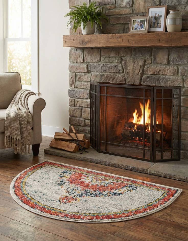 Detail image of  2' 2 x 3' 7 Madeline Hearth Rug