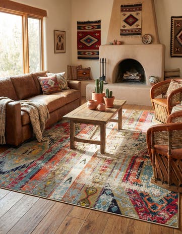 9' x 12' 2 Washable Mesa Rug