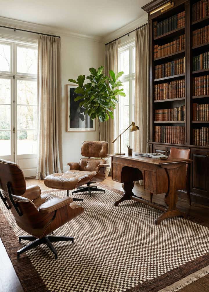 5' 7 x 8' 1 Beni Marok Rug