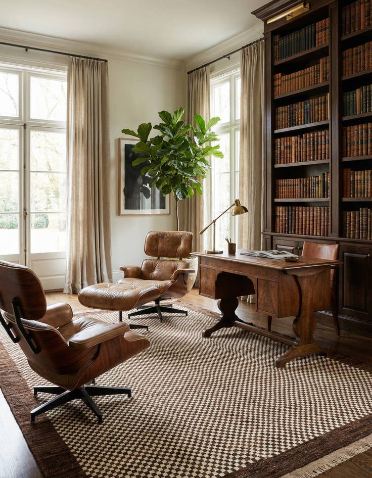 Detail image of 5' 7 x 8' 1 Beni Marok Rug