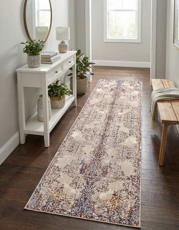 Ivory Deepa Runner Rug