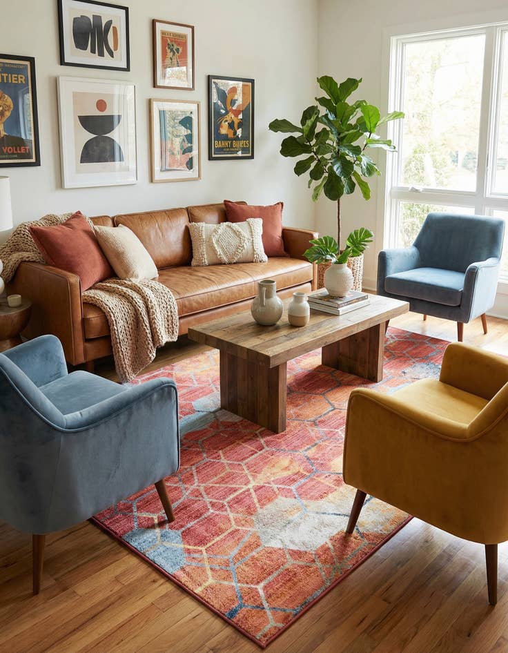 Detail image of  8' x 11' Andromeda Rug