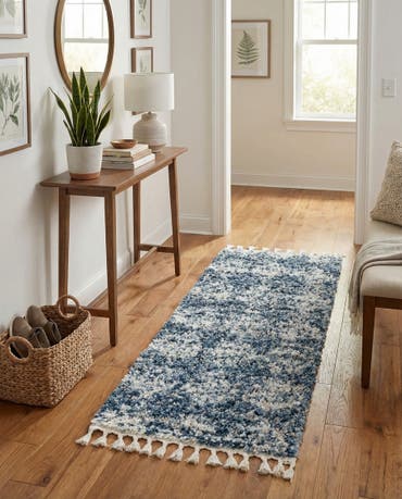  2' x 8' Serenity Shag Runner Rug