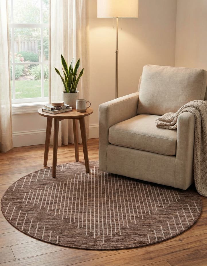 4' x 4' Easy-Clean Modern Indoor / Outdoor...