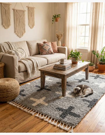 4' x 6' Lagom Shag Rug