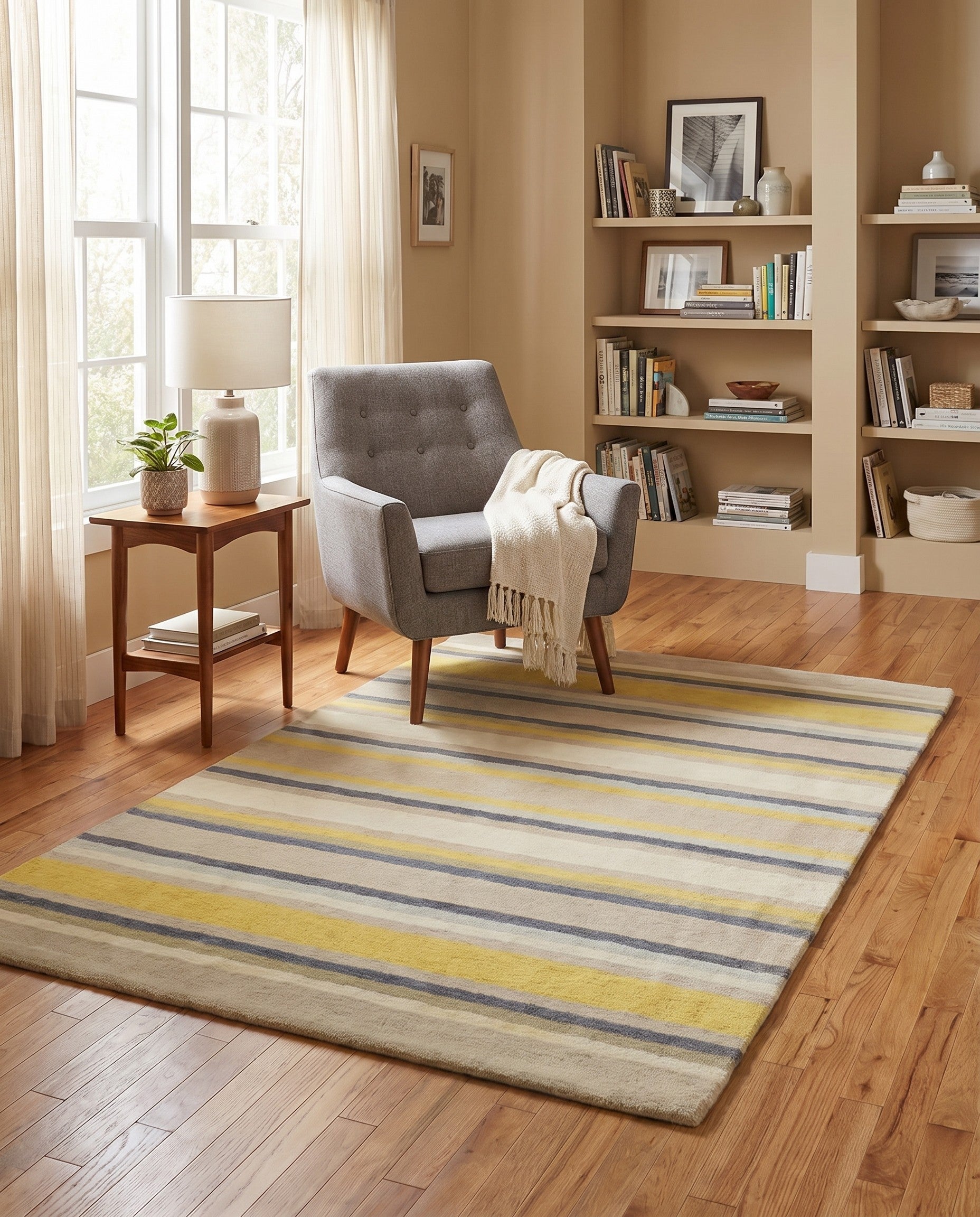 4' x 5' 6 Luna Wool Rug