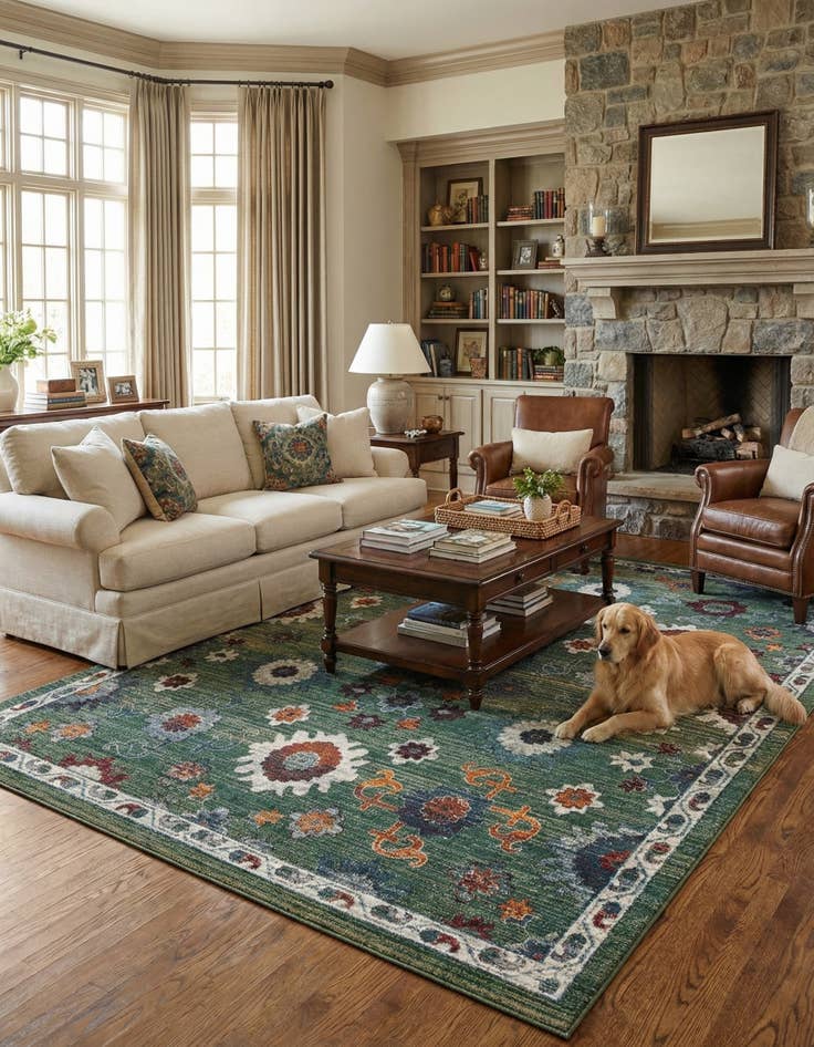 Detail image of 10' x 14' Isabella Rug