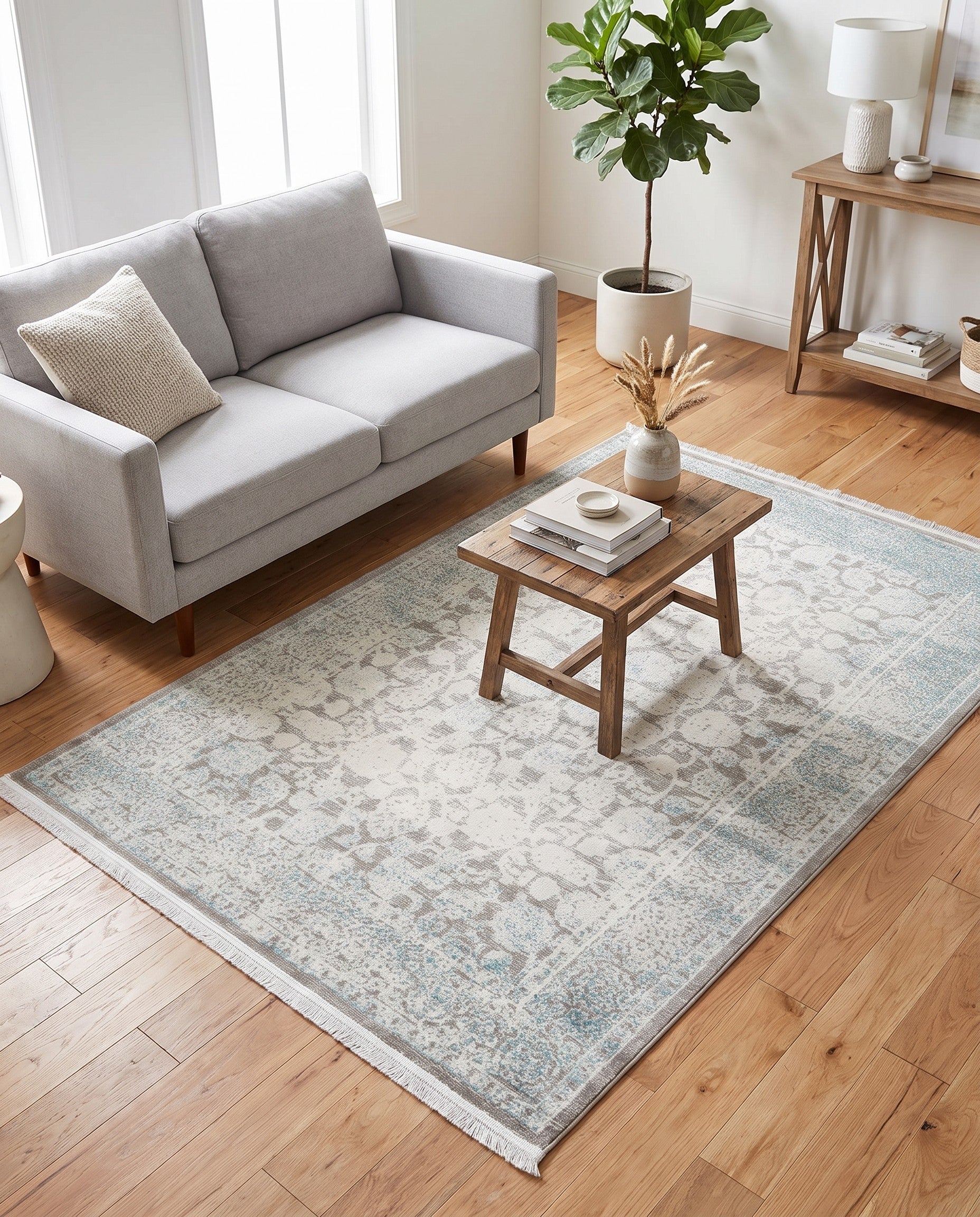 4' x 6' New Vintage Rug