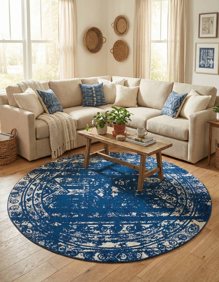 Detail image of  10' x 10' Lennon Round Rug