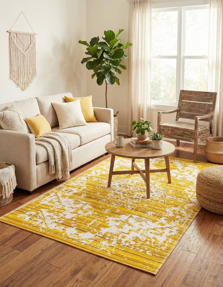 Detail image of  5' x 8'  Washable Vista Breeze Indoor / Outdoor Rug