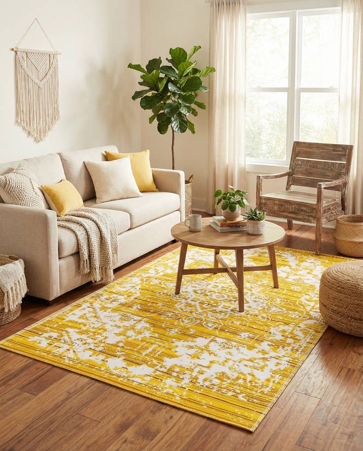 Detail image of 5' x 8' Easy-Clean Vista Breeze Indoor / Outdoor Rug
