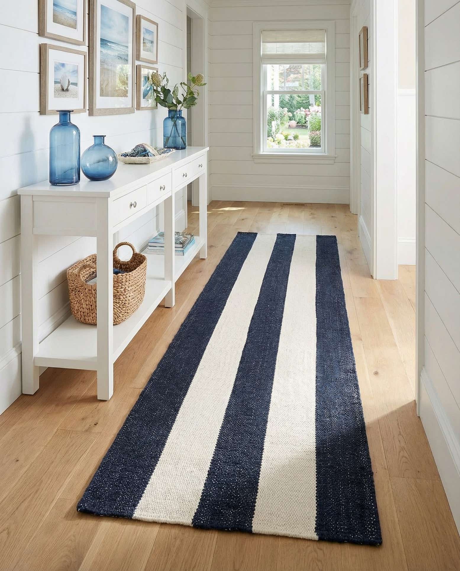 2' 7 x 10' Hand Woven Jill Zarin Hamptons Runner Rug