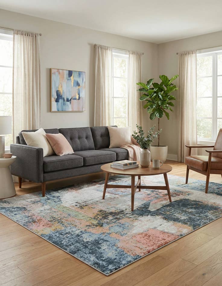 Detail image of 7' 10 x 10' Kamala Washable Rug