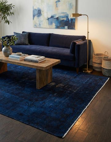 4' 10 x 7' 7 Hand Knotted Ultra Vintage Persian Wool Rug