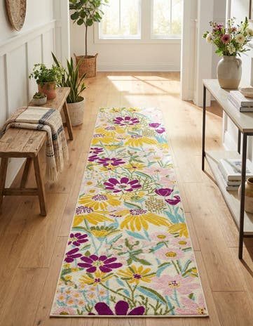 2' 7 x 12' Bloom Runner Rug