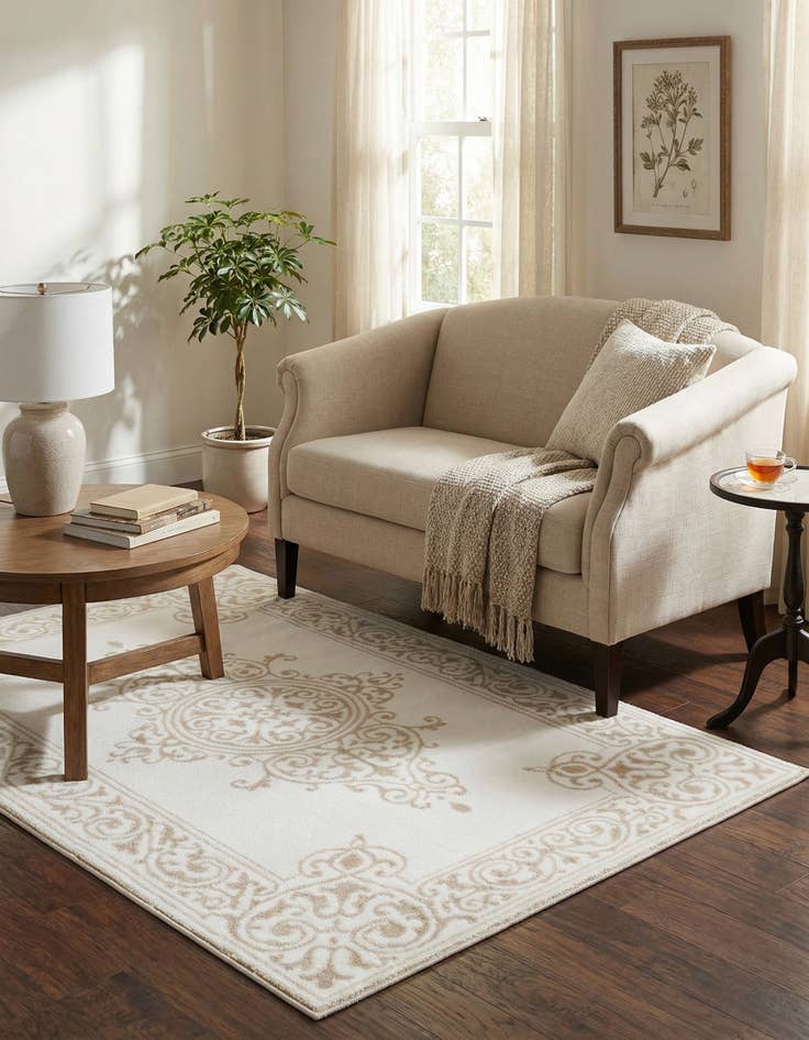 Detail image of 3' 3 x 5' Hermitage Rug