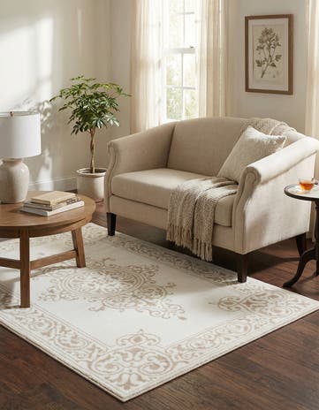Snow White Hermitage Rug