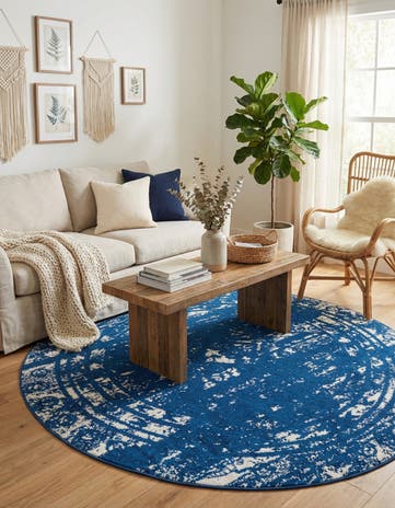 6' x 6' Lennon Round Rug
