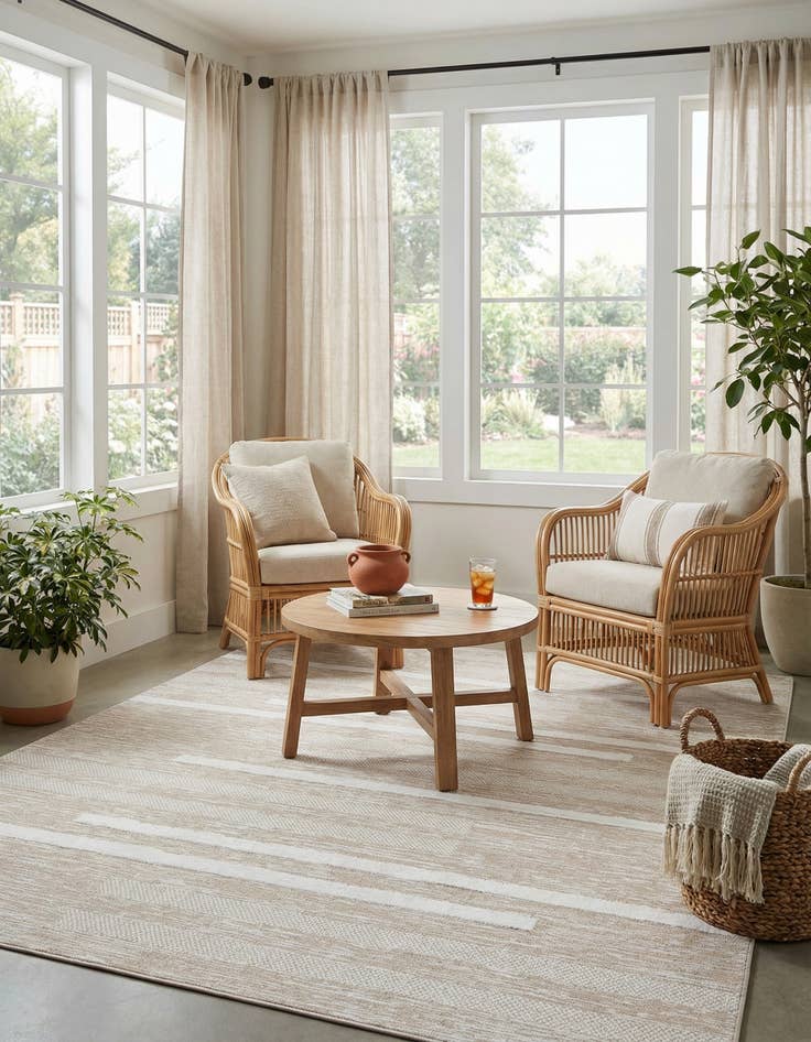 Detail image of  9' 10 x 12' Abbey Rug