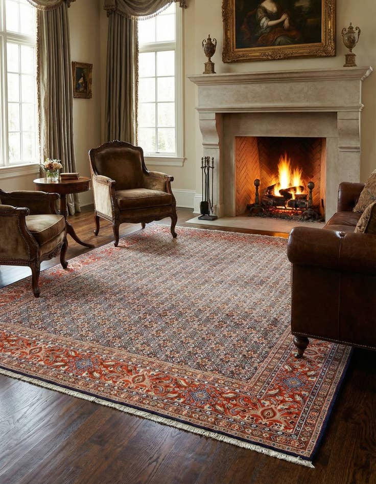 Detail image of 8' 8 x 11' 9 Mood Wool Rug