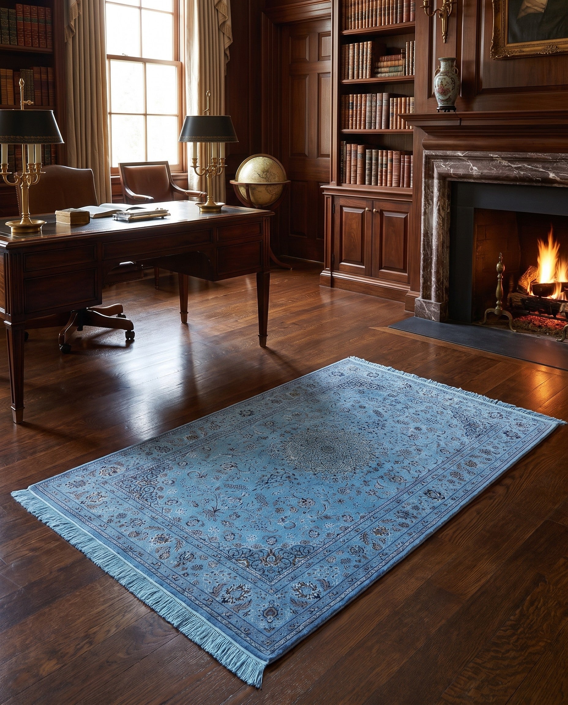 4' 1 x 6' 3 Nain Rug