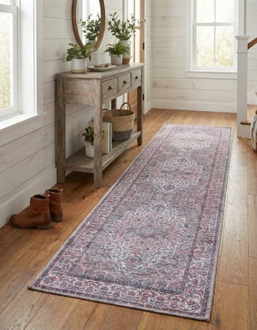 2' x 7' 10 Washable Mangata Runner Rug