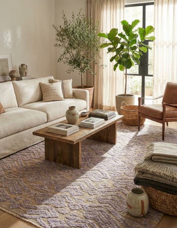 8' 3 x 10' 4 Hand Knotted Moroccan Wool Rug