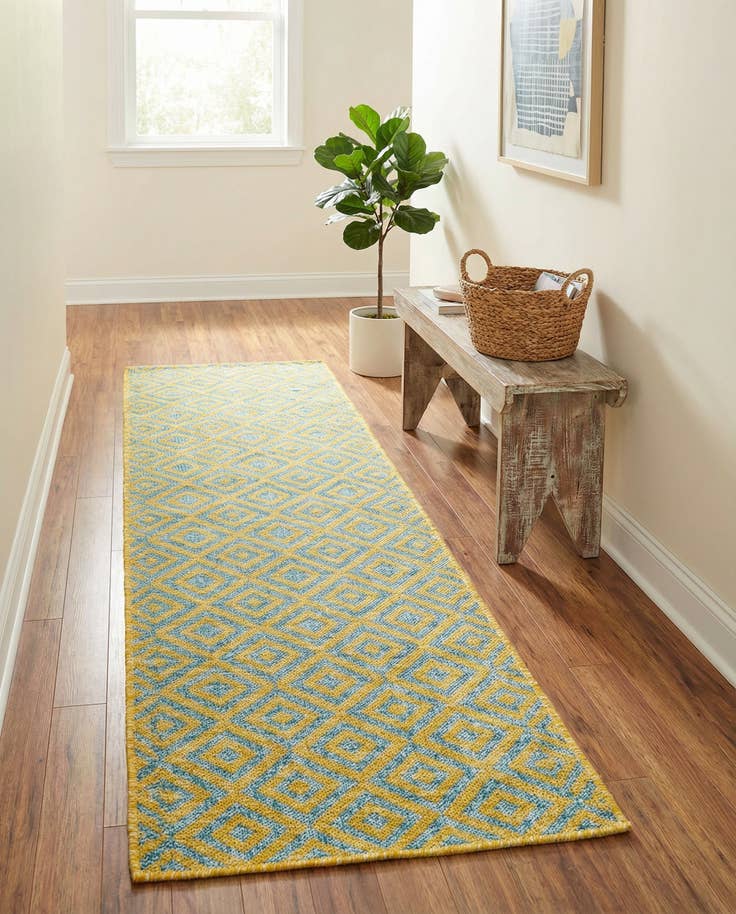 Detail image of 2' x 6' Easy-Clean Jill Zarin Costa Rica Indoor / Outdoor Runner Rug