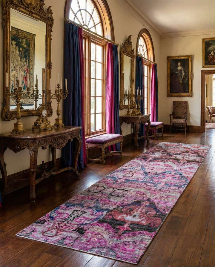 2' 11 x 12' 3 Hand Knotted Kundan Rug