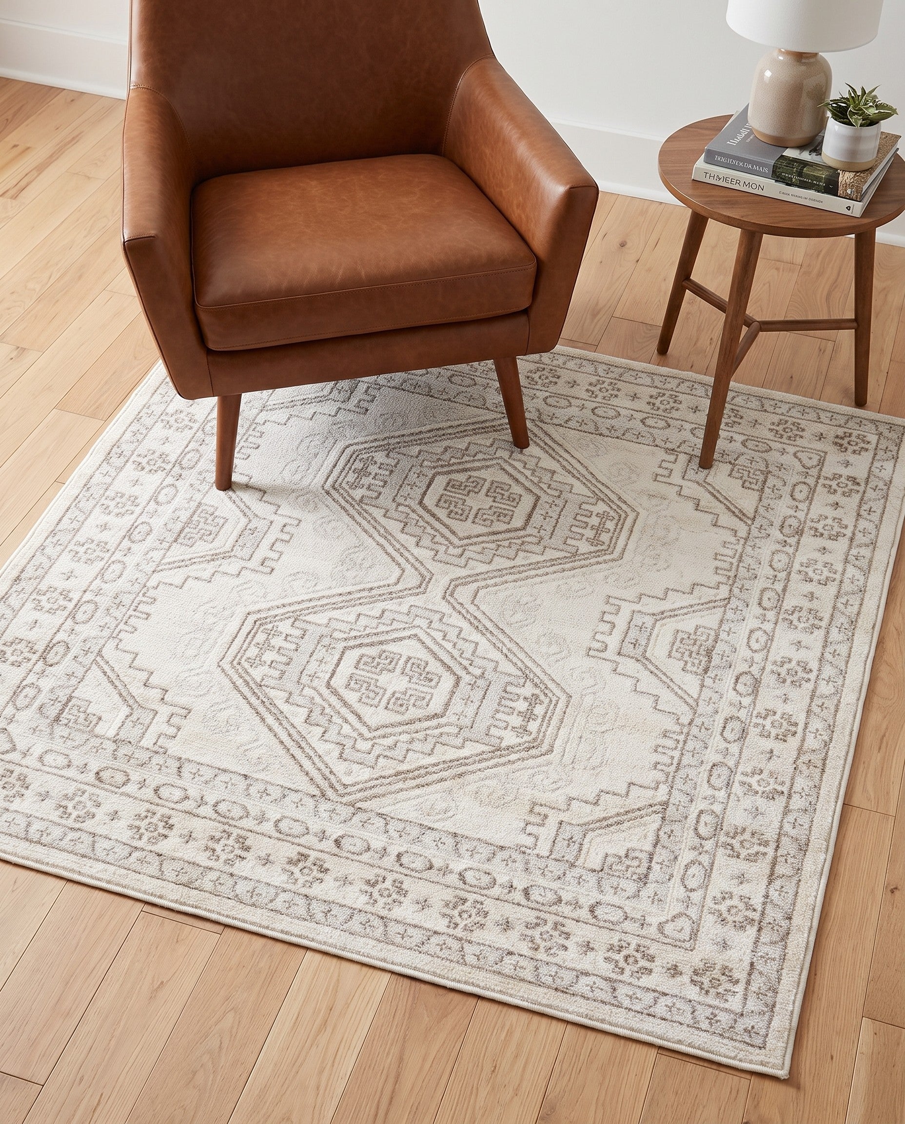 4' x 4' Charlotte Square Rug