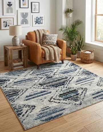 5' 3 x 5' 3 Tagine Square Rug