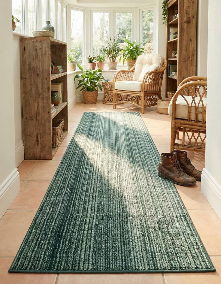 Detail image of  3' x 10' Gemstone Runner Rug